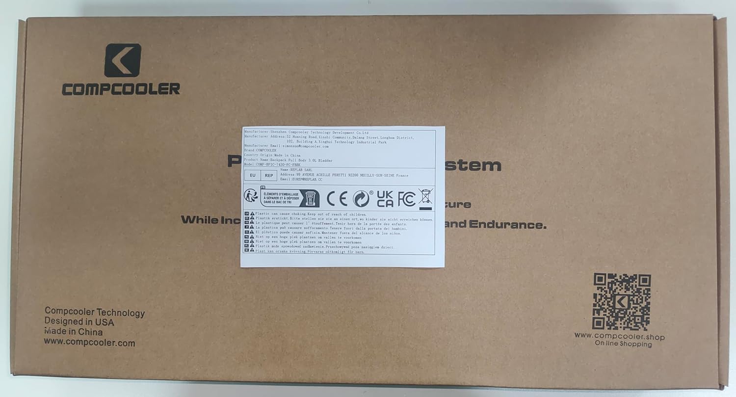 Backpack ICE Water Full Body Cooling System 3.0 Bladder Flow Control