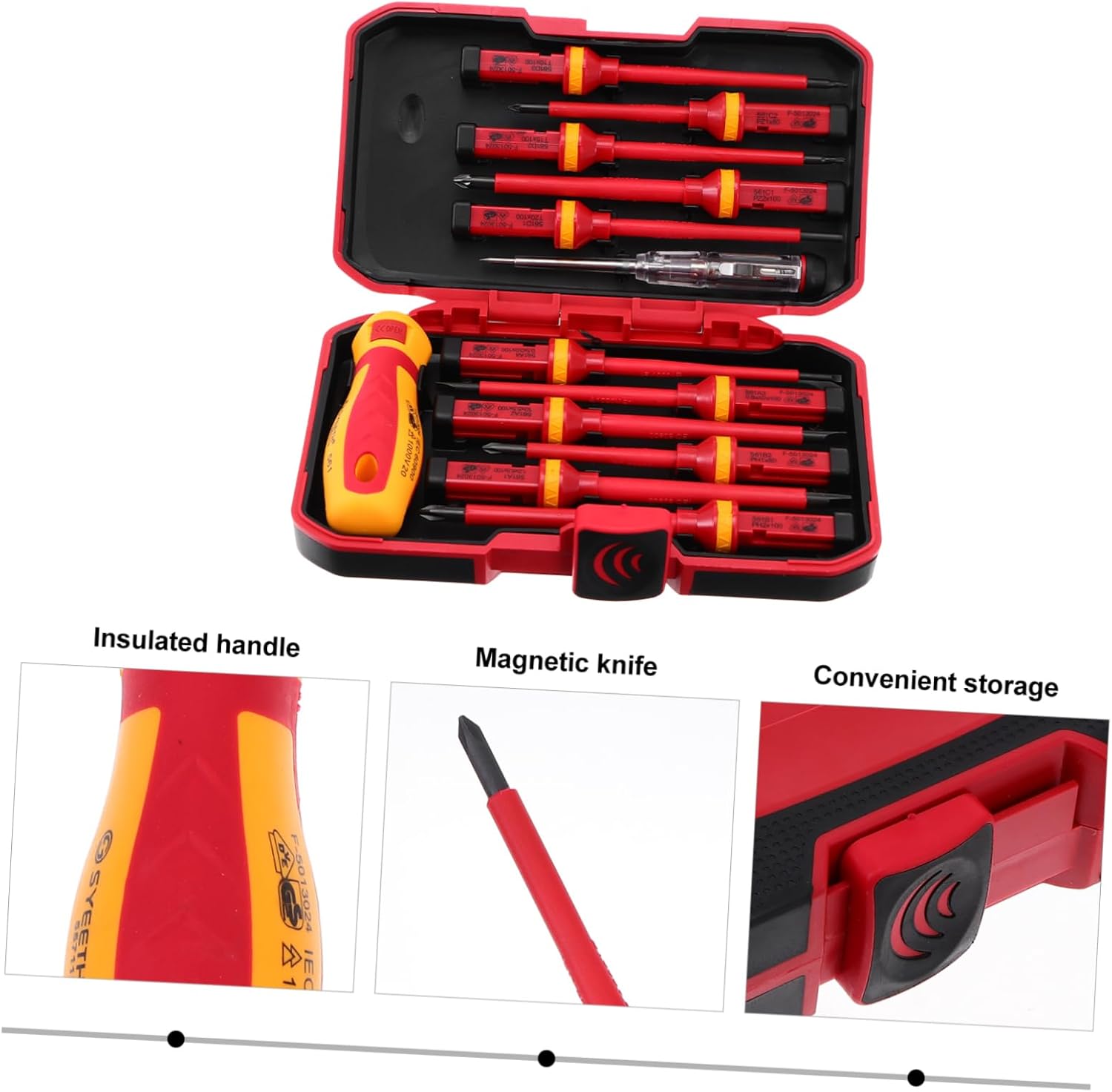 Gadpiparty 1set Precision Screwdriver Mobile Compact Tool Kit Various Bits for Electronics Tablets and Watches