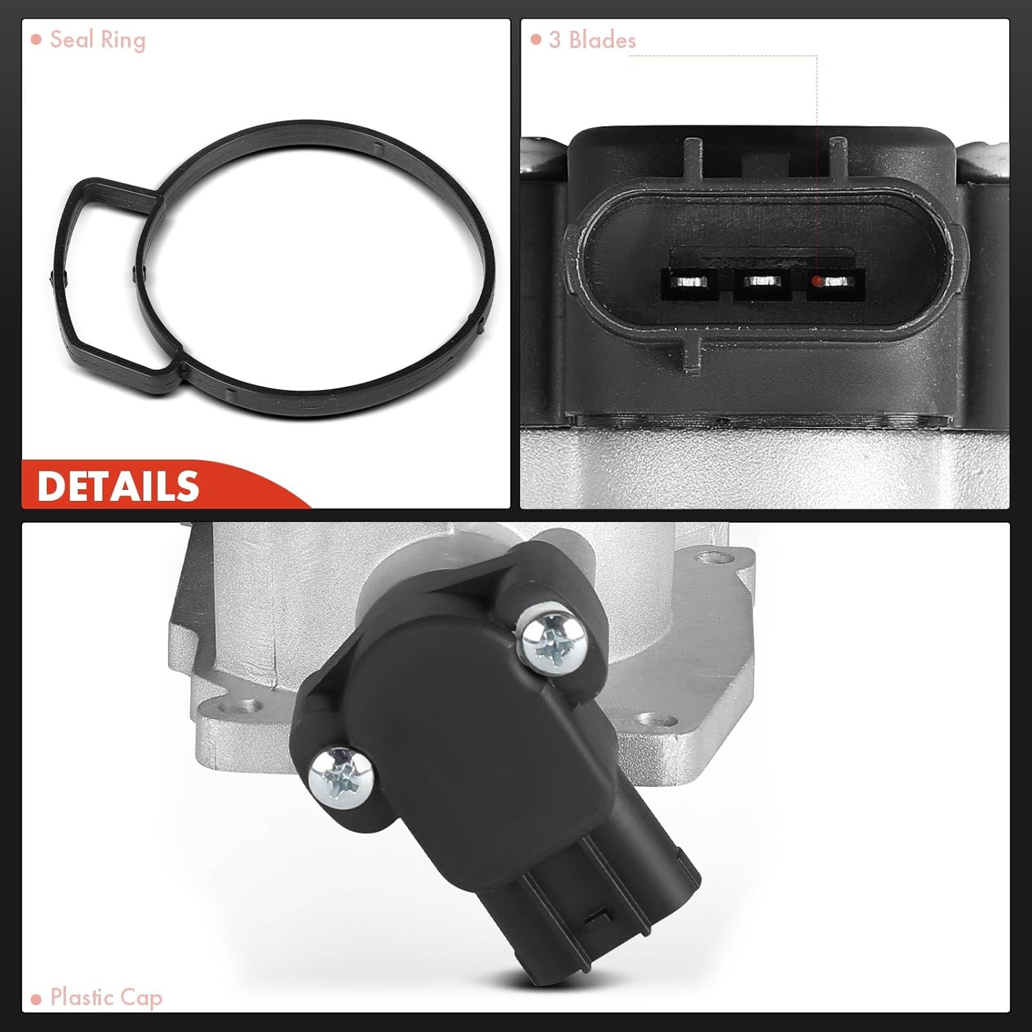 A-Premium Electronic Throttle Body Compatible with Ford Focus 2000 2001 2002, 2.0L, Automatic Transmission, DOHC