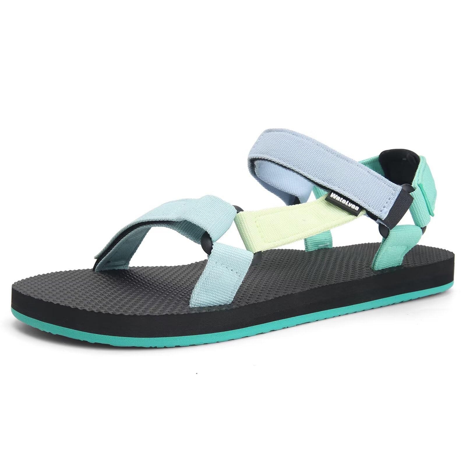 WateLves Womens-Sport-Sandals Outdoor Hiking Shoes with-Arch-Support Comfortable Webbing-Water-Athletic Beach-Shoes for