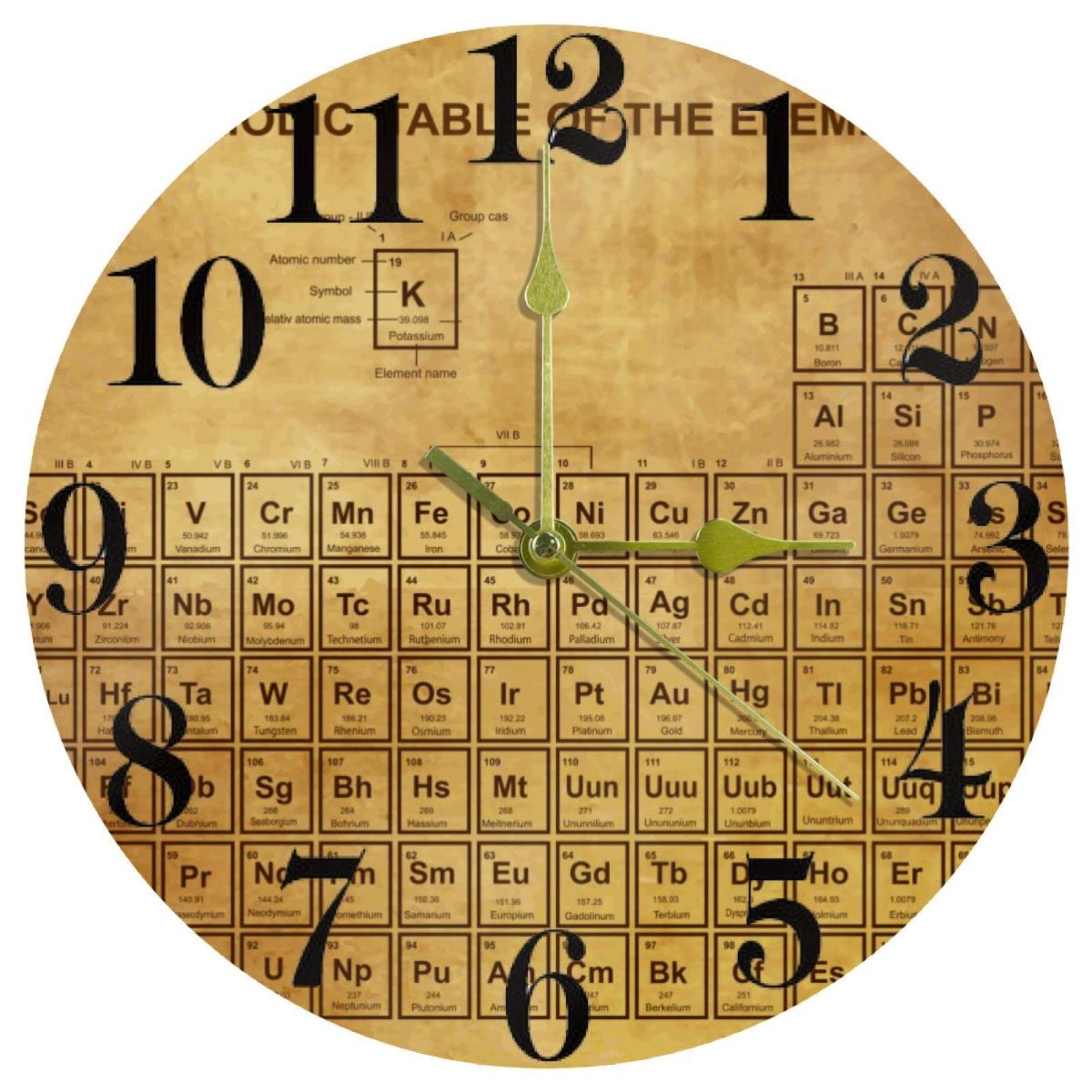 Horloge murale sans tic-tac pour retrouver le calme dans votre bureau