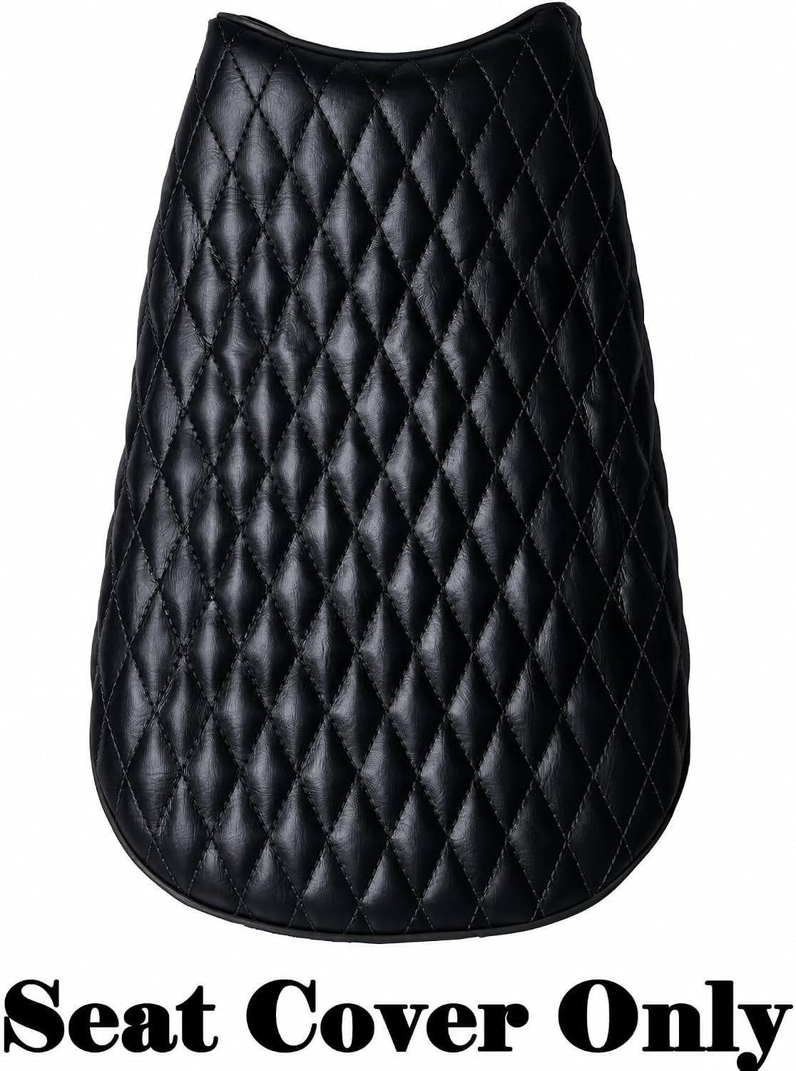 JMCHstore Black Diamond Stitch Retro Seat Cover for Coleman ct200uex Mini Bike 196cc, Hisun ct200u-ex 200cc Trail Bike Cushion Replacement Parts
