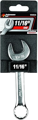 Performance Tool W30522 Performance Tool - Llave combinada rechoncha de 11/16 pulgadas