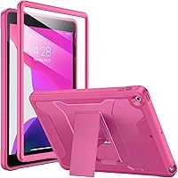 Vista 29 de Soke Funda para iPad de 9ª/8ª/7ª generación de 10.2 pulgadas (versión 2021/2020/2019), con protector de pantalla integrado y soporte, funda