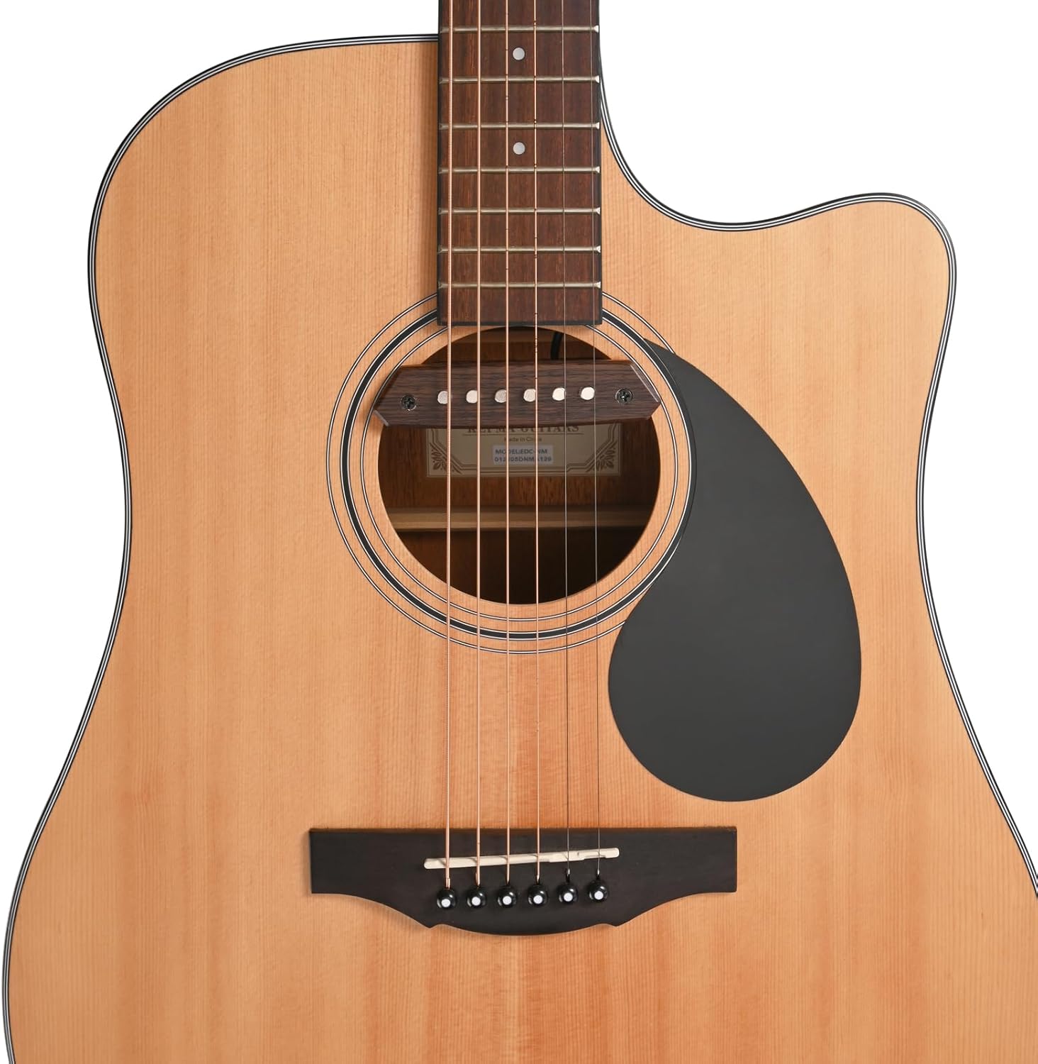 Acoustic Guitar Pickup Passive Megnetic Soundhole Pickup with Humbucker Volume Timbre Control