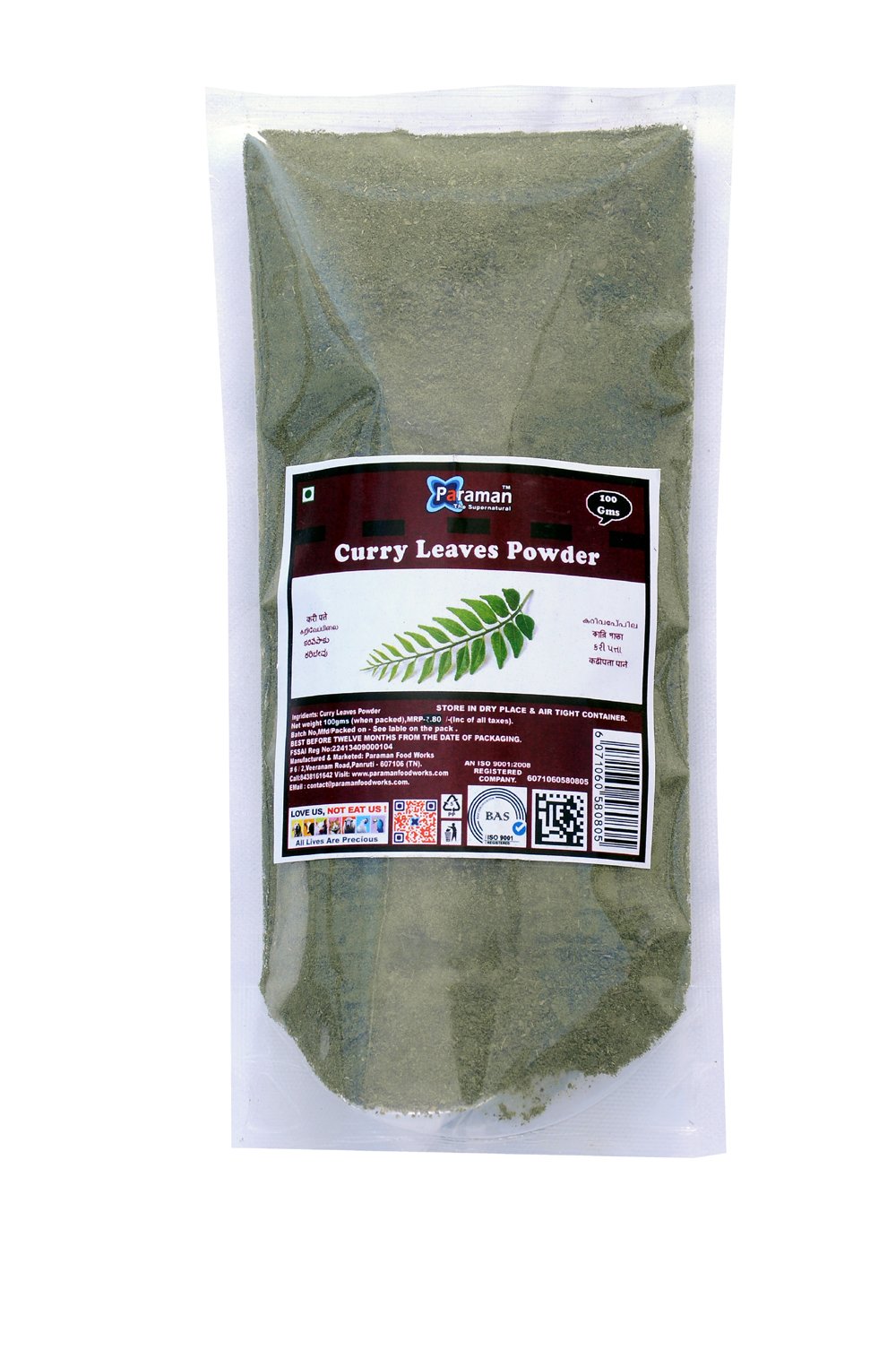 Curry Leaves Powder (100 GMS) (B01D5ZAEQQ) Amazon Price History, Amazon Price Tracker