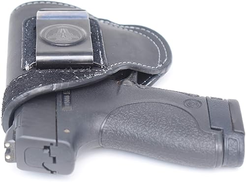 Miniatura 3 de Cardini Leather USA - Funda de piel ultrasuave para pistola IWB - Fundas de transporte ocultas - para Glock 26, 27, 33, Springfield XD 3 Sub