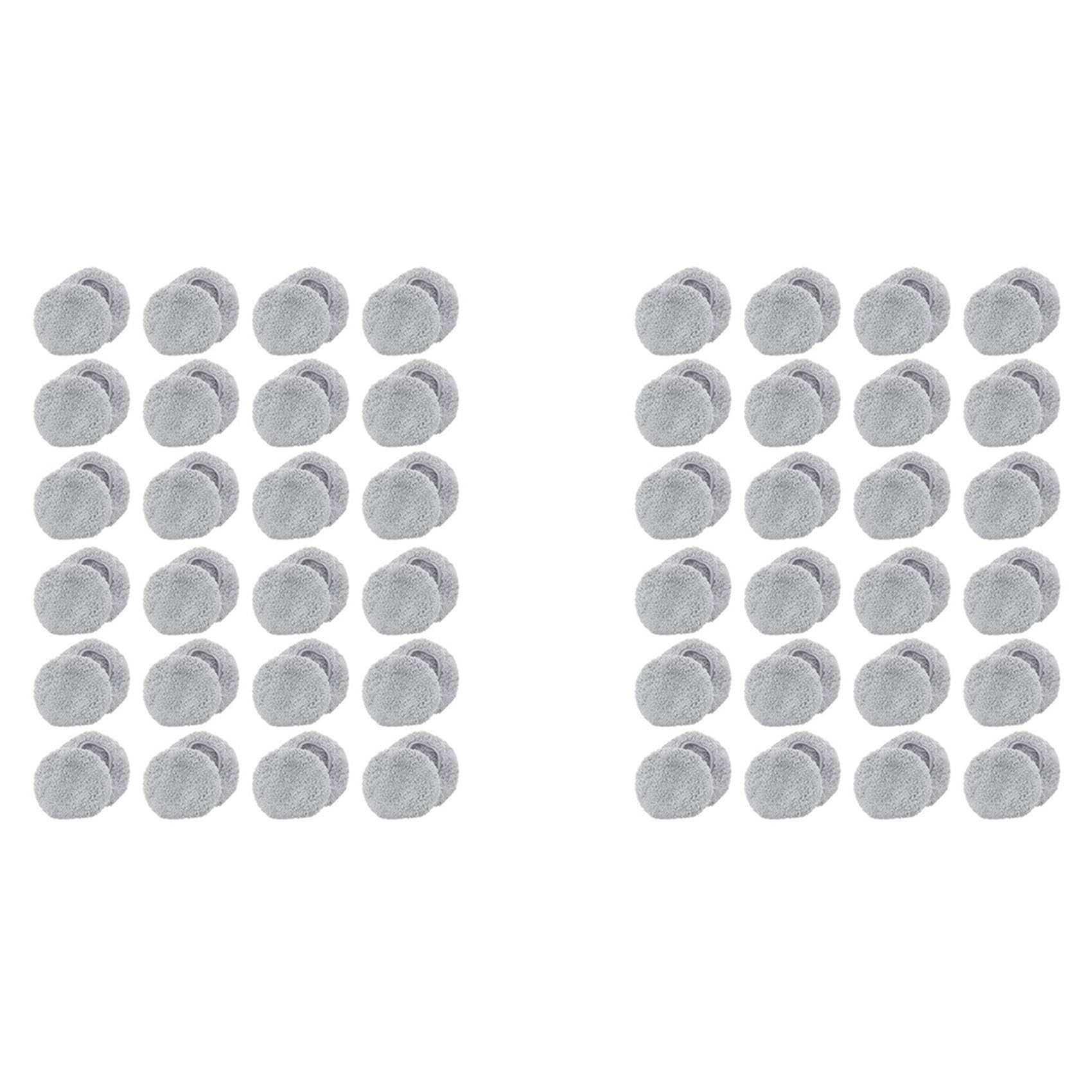 Hndhbfgrt 96Pcs for 188 198 388 DBOT W120 Window Cleaner Cleaning Cloth Cleaning Robot Mop Rag Vacuum Accessories