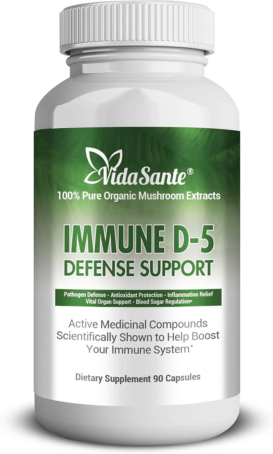 Vida Sante Immune D5 Multi Mushroom Supplement Organic