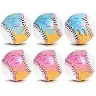 Baseballs PVC 9in Practice Baseball for Training Hitting Lifestyle Decor Ideal Personalized Inspired Gifts for Players Coaches Moms
