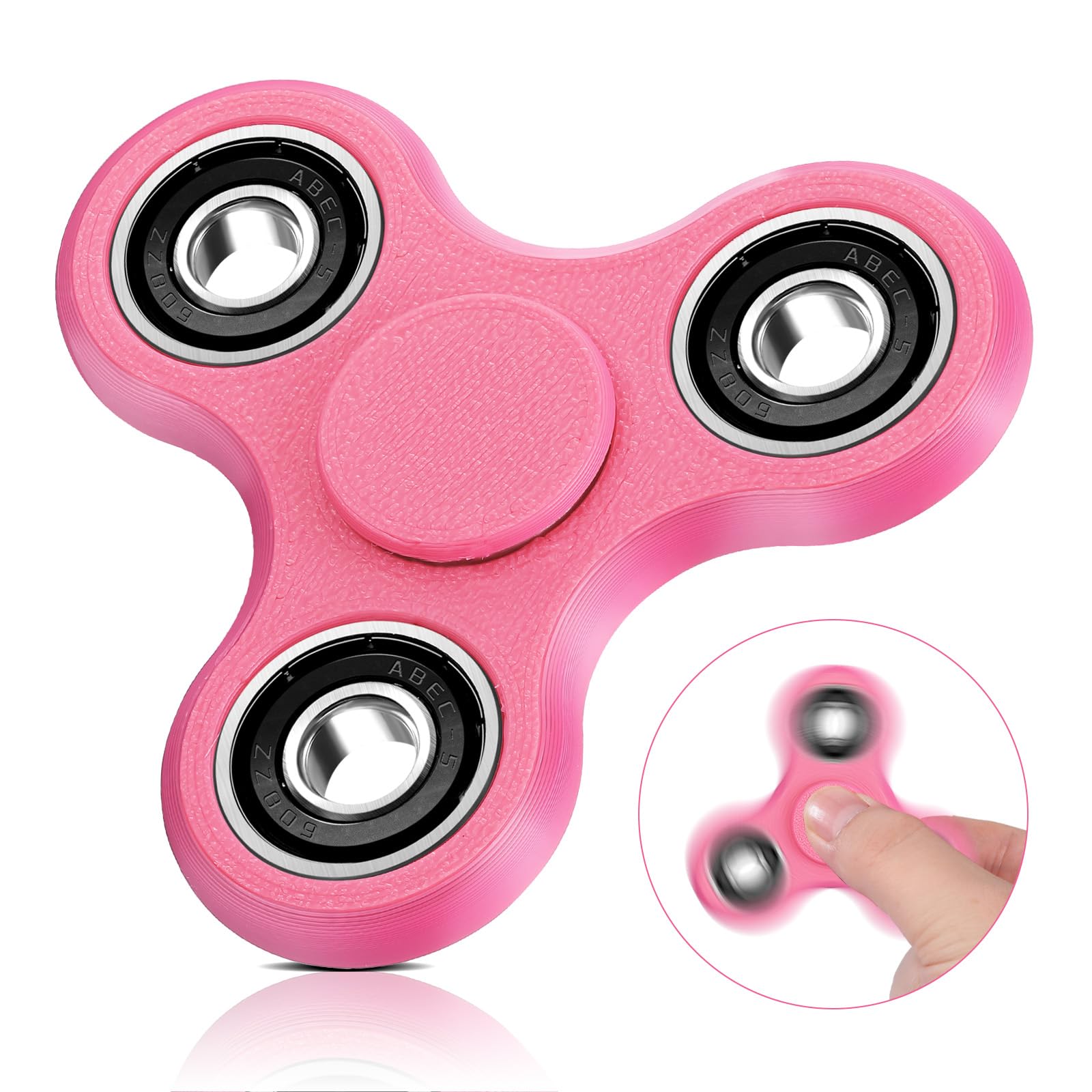 SCIONE 3D Printed Fidget Spinner Set Durable Spinning Toys | Anxiety ...