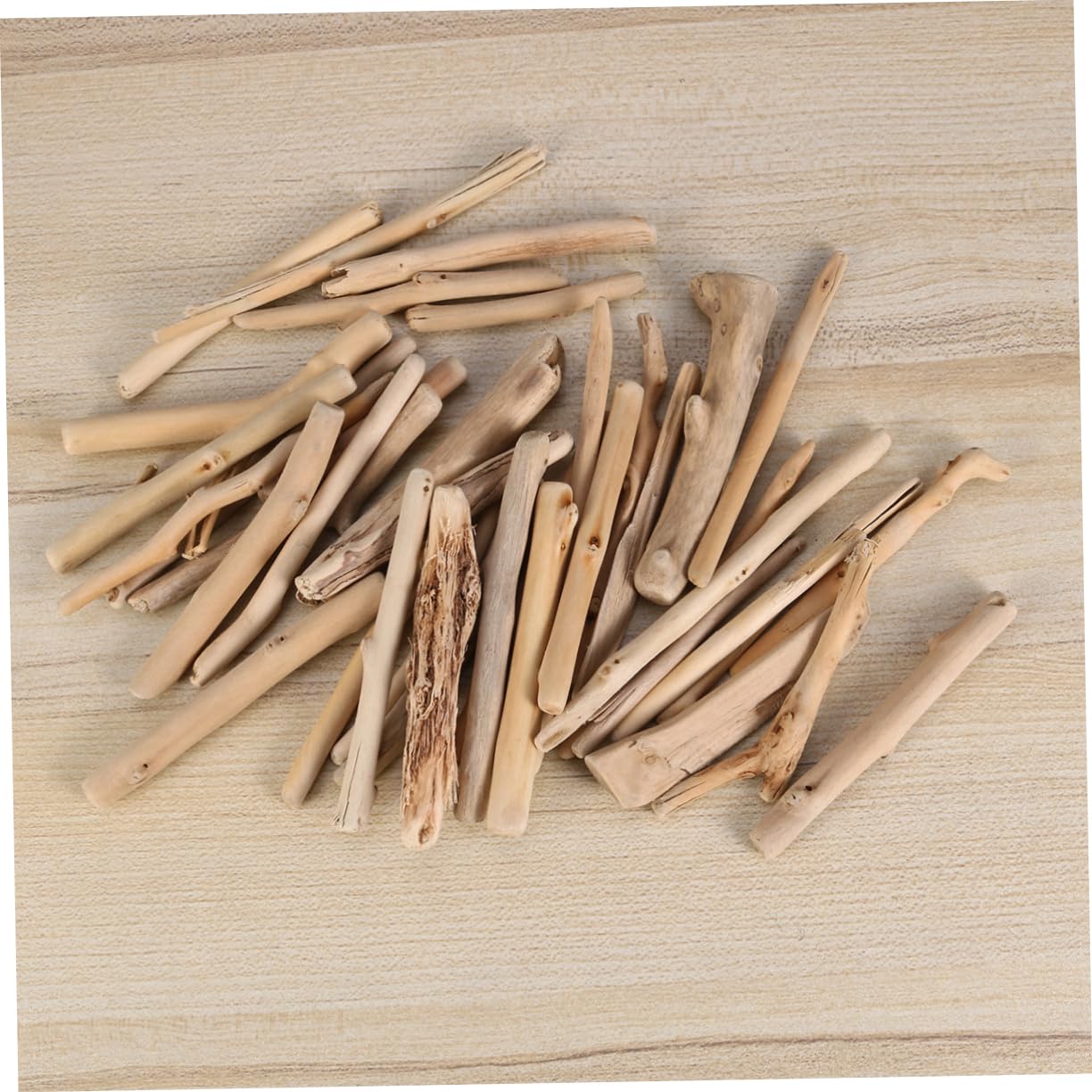 POPETPOP 2 Packs Natural Driftwood Aquarium Decor Fish Tank Ornament for Freshwater Ocean Decor 3 Sizes