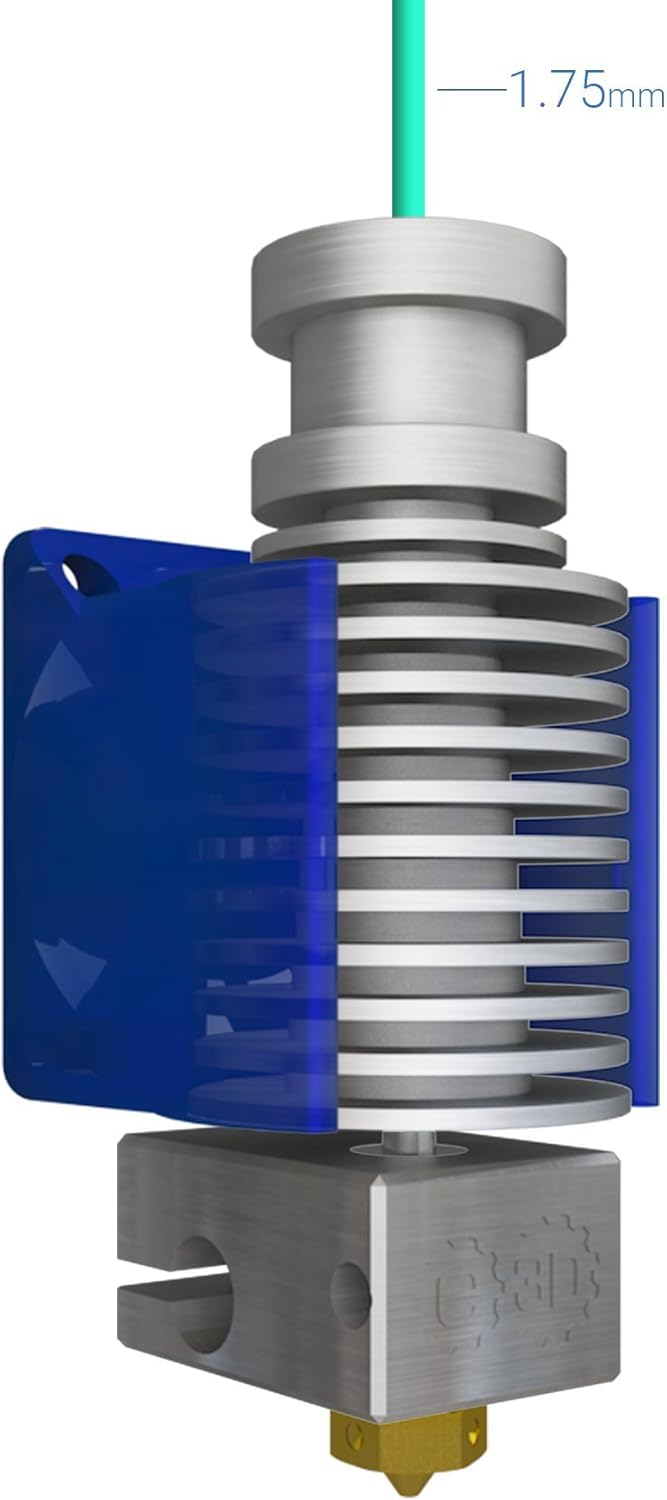 V6 All-Metal HotEnd-1.75mm-Direct Drive-12V-None (V6-175)