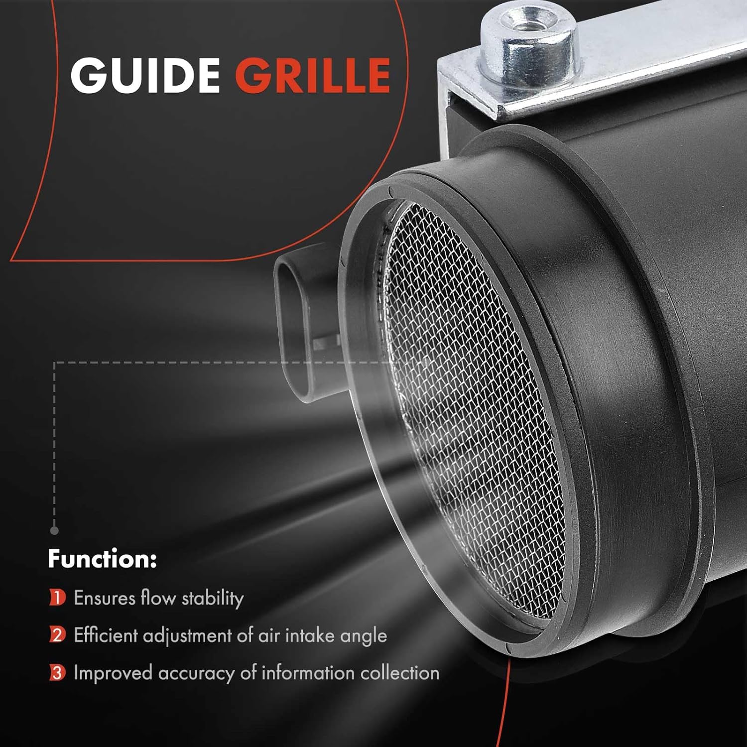 A-Premium Mass Air Flow Sensor Meter [5-Pins] Compatible with Chevrolet Camaro 1985 5.0L, Corvette 1985 5.7L, Pontiac Firebird 1985 5.0L, Replace# 14081243