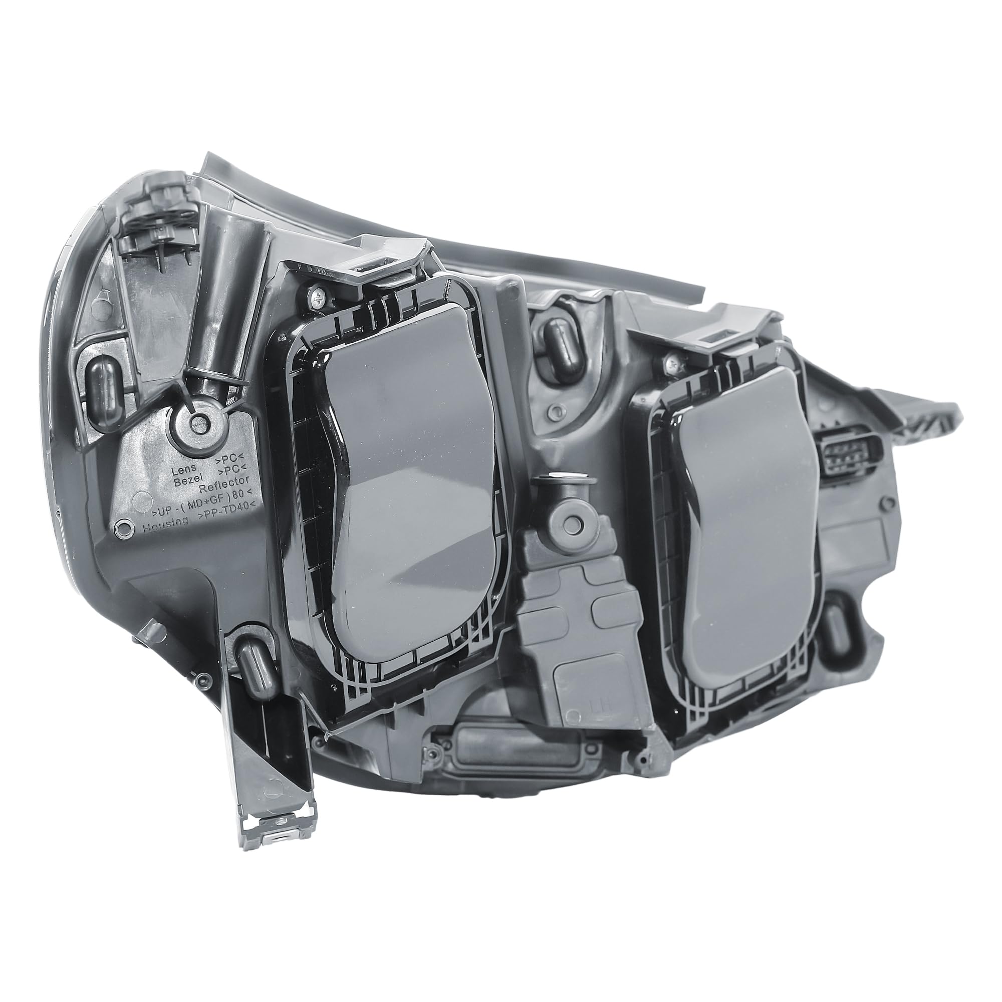 LONGLING Phare gauche côté conducteur, projecteur avant avec moteur, pour Citroën Jumpy, Opel Vivaro, Fiat Scudo 2016-2024