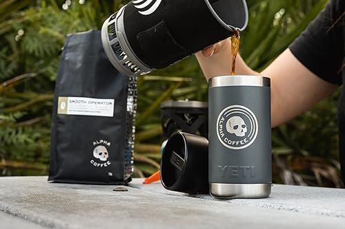 Miniatura 2 de Alpha Coffee - Operador suave - Mezcla de espresso premium de 16 oz. - Café gourmet de tostado medio  Propiedad de veteranos - Café tostado especial