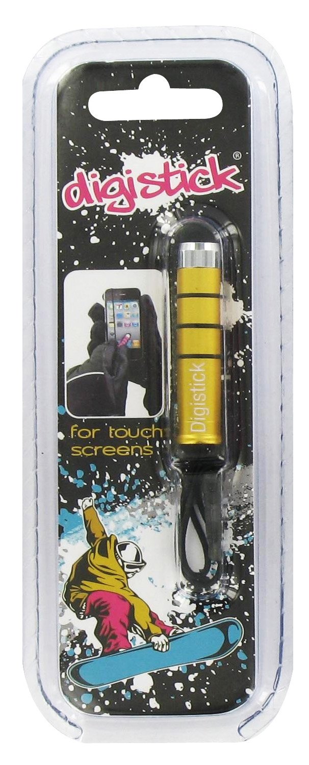 Wantalis Digistick Eingabestift – Mit Klinkenstecker & Gummiband, Für Touchscreen-Geräte