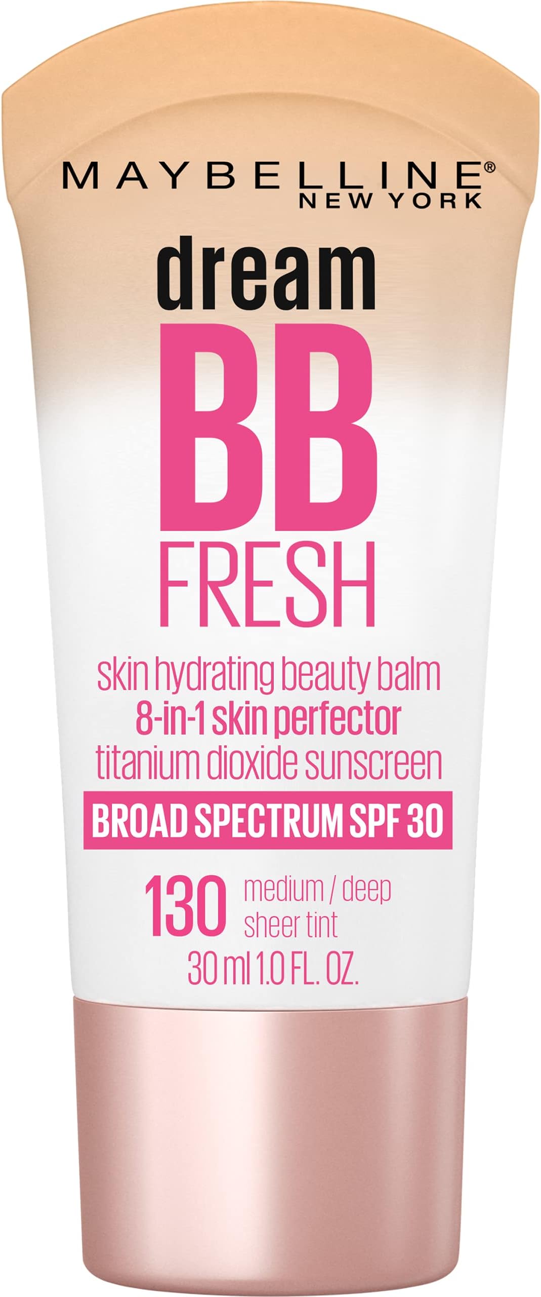 Dream Fresh Medium Coverage Dewy Bb Cream For Normal Skin, Medium/Deep, 30Ml