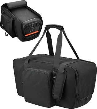 Travel Case Storage Bag for JBL PartyBox Club 120 and PartyBox 110 Party Speaker, Portable Speaker Tote Bag Carry Case Protective Hand Bag with Shoulder Strap and Accessories Pocket