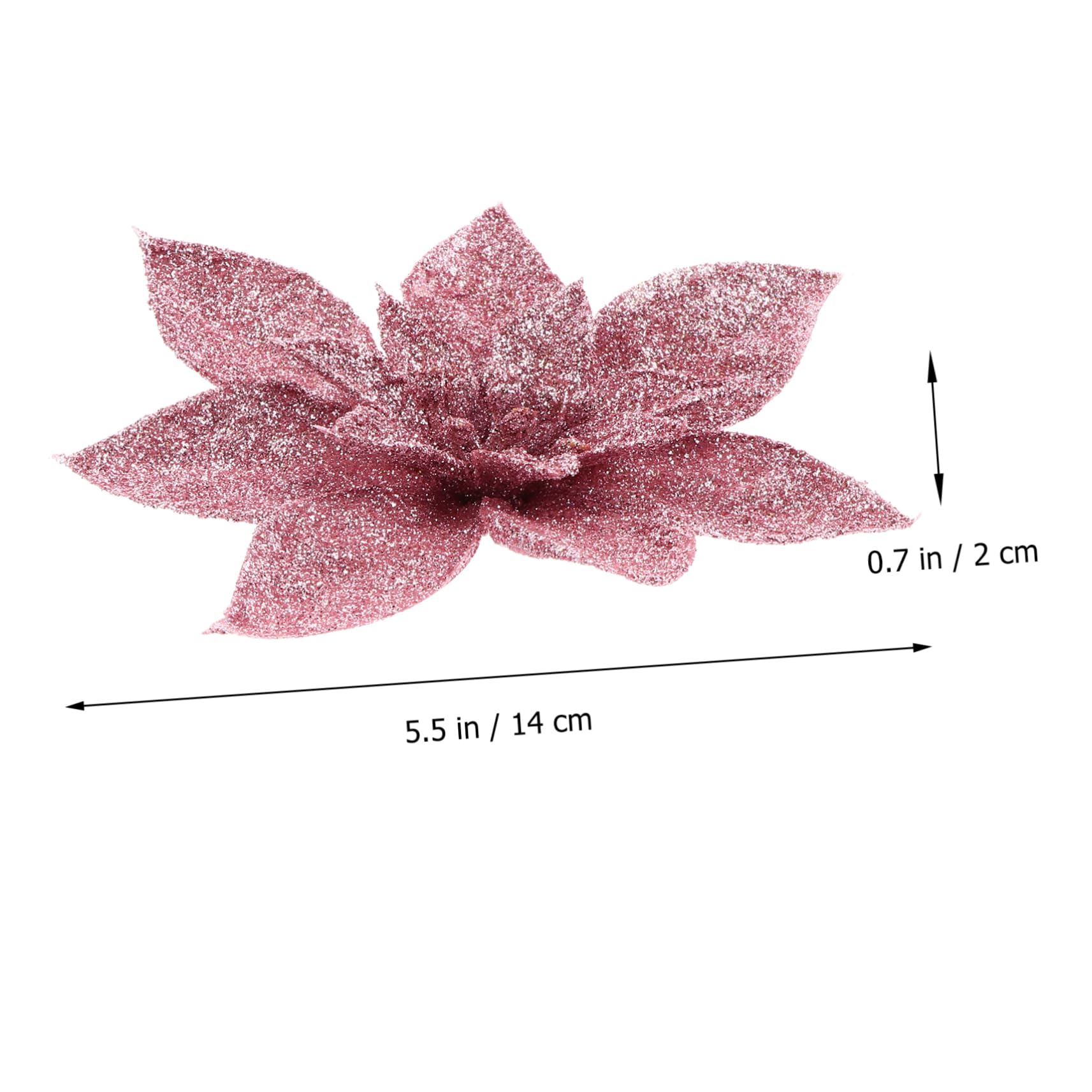 ABOOFAN 27stücke Teiliges Weihnachtsblumen Kunstblumen Große Poinsettia-Dekoration Für Weihnachtsbaum Festliche Weihnachtsdeko Für Heim Und Garten Für Wreaths Und Partys