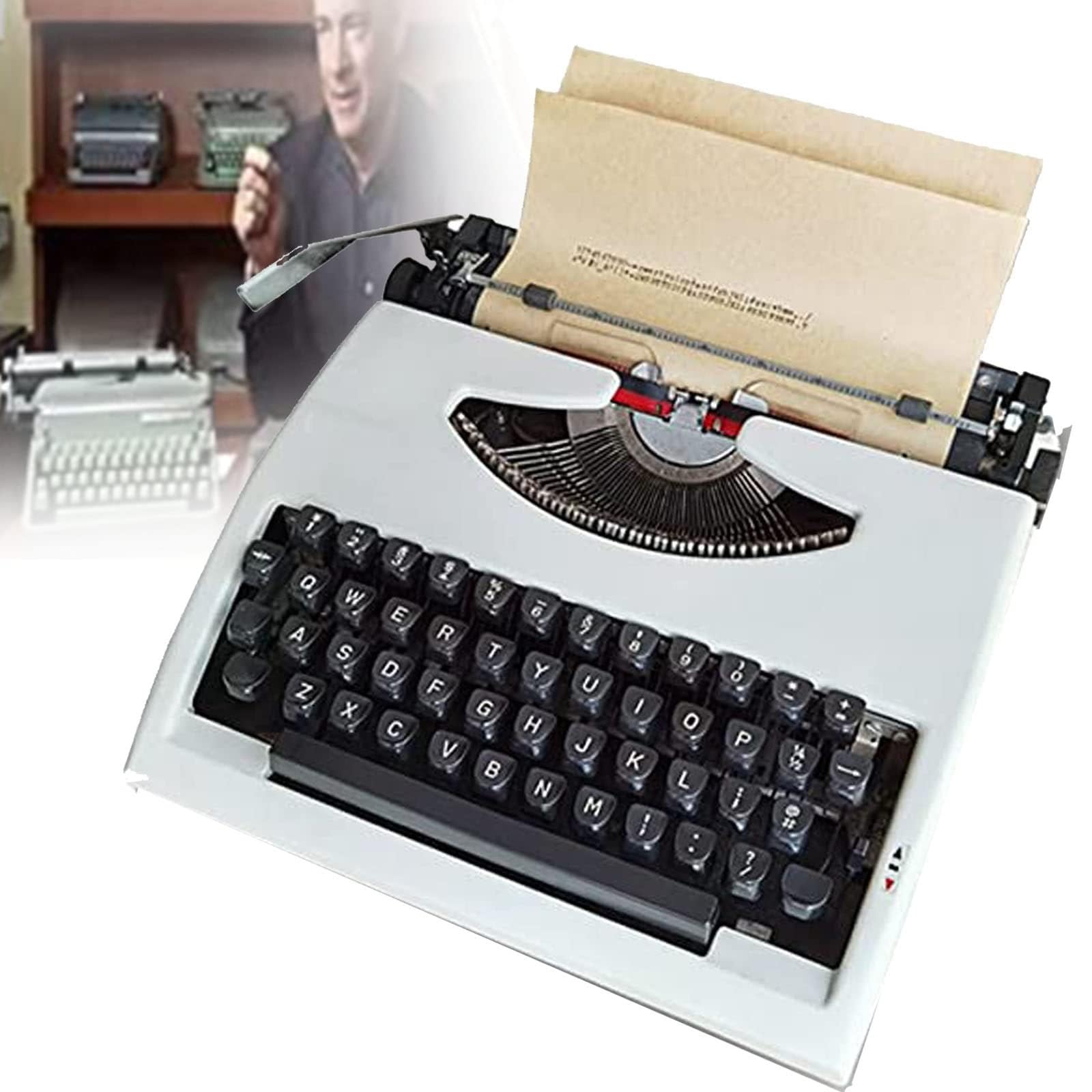 Machine à écrire vintage pour retrouver la nostalgie de l'écriture