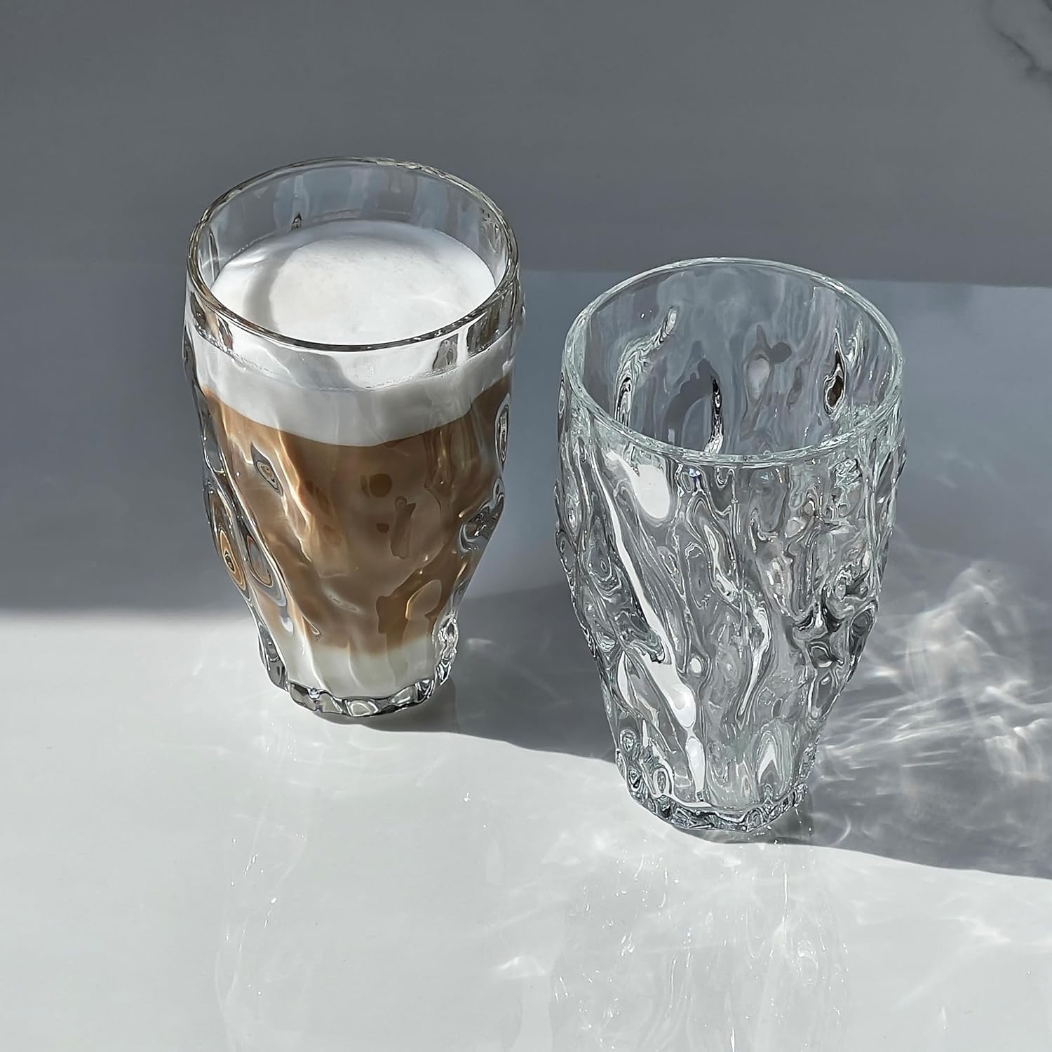 7 O'CLOCK glass set of 4 + drinks recipe eBook