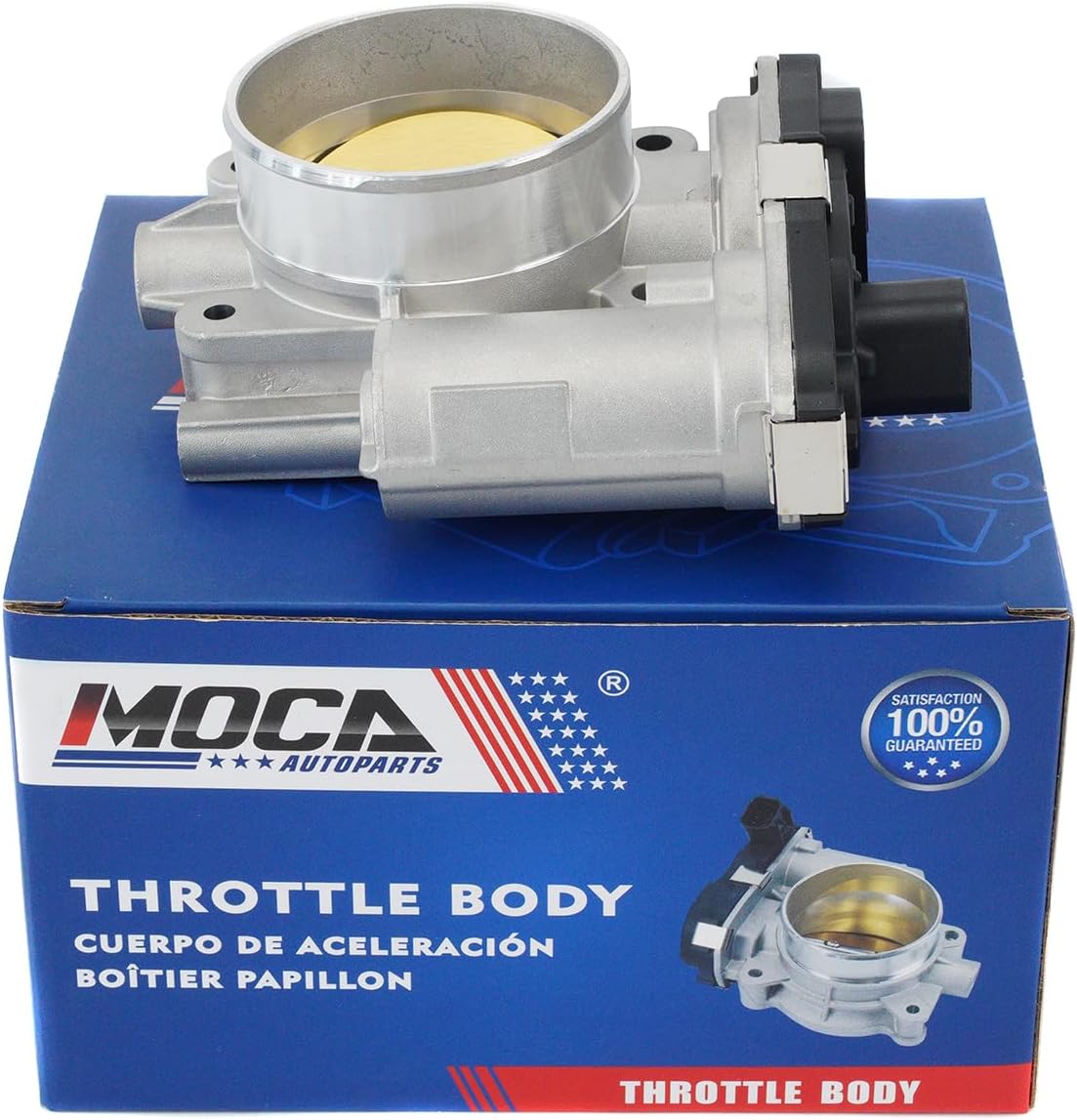 MOCA S20017 Throttle Body Assembly Replace for GMC 2007-2011 Acadia 3.6L, For Saturn 2007-2010 Outlook 3.6L, 2008-2010 Vue 3.6L, For Suzuki 2007-2009 XL-7 3.2L, 2007-2009 XL-7 3.6L, And More