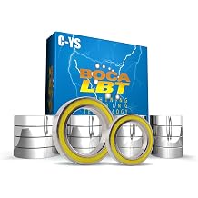 Team Associated Factory Team RC8.2 Buggy 1/8 Off-Road Nitro Ceramic Yellow Seal Bearings 05195CYS0008309245