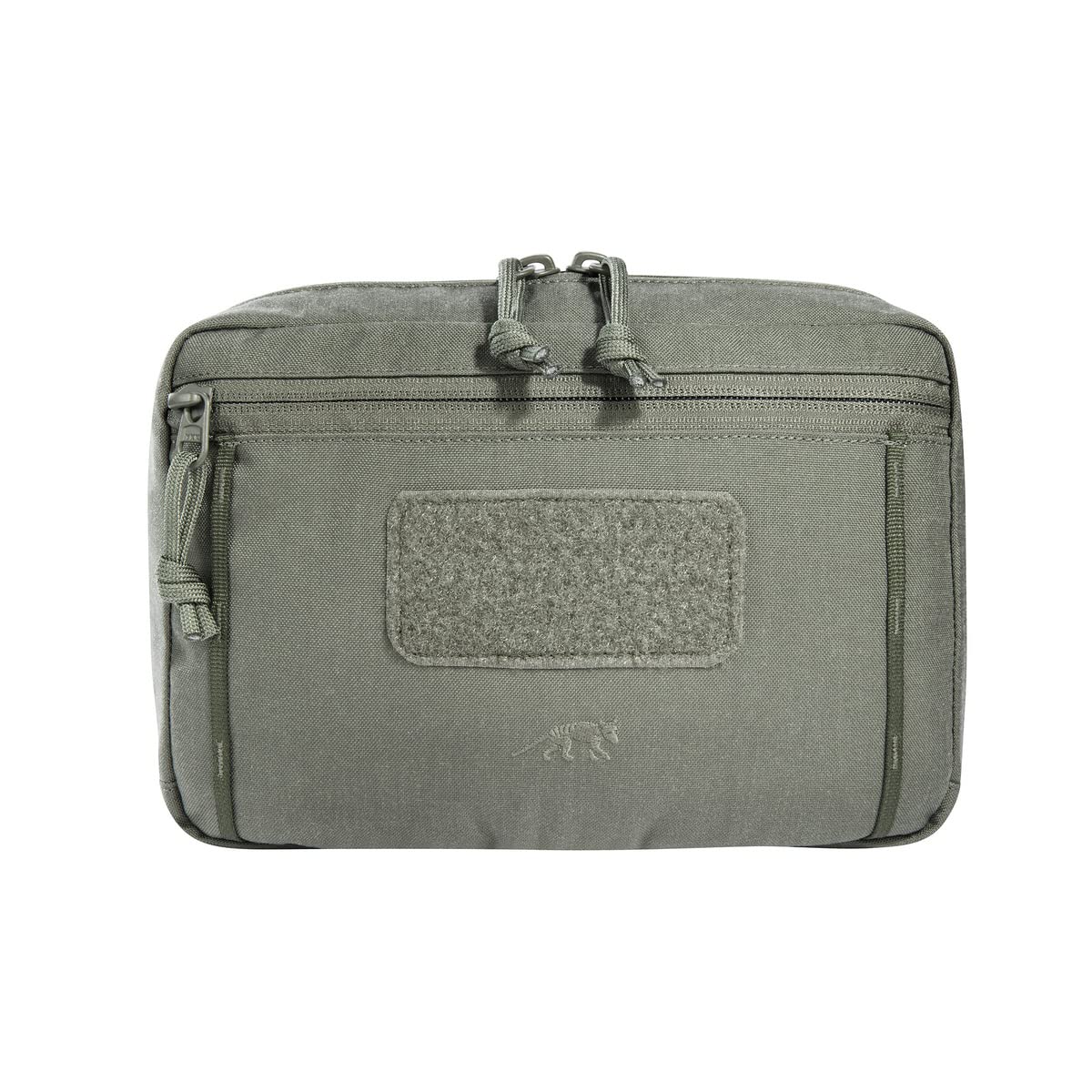Tasmanian Tiger TT Tac Pouch 8.1 Hip torba taktyczna z systemem Molle i zdejmowanym paskiem biodrowym, torba na ramię, torba na biodra, plecak dodatkowa torba, szary kamienny-oliwkowy IRR