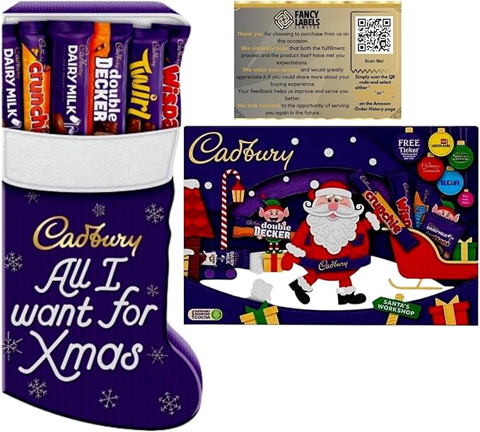 Chocolate Christmas Gifts Bundle With Large Stocking Chocolate