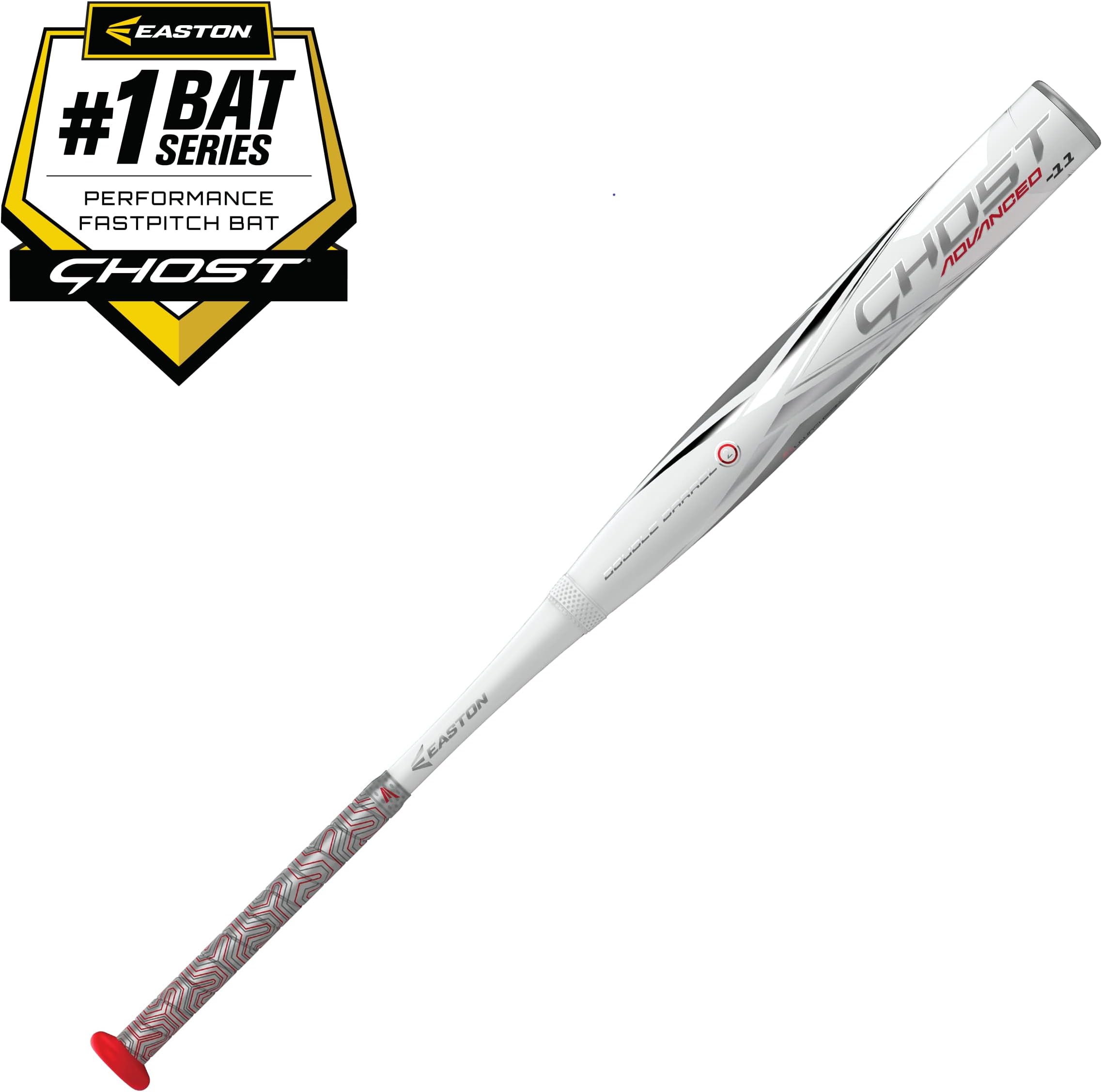 EastonGHOST ADVANCED Fastpitch Softball Bat | Approved for All Fields | -11 / -10 / -9 / -8 | 2 Pc. Composite