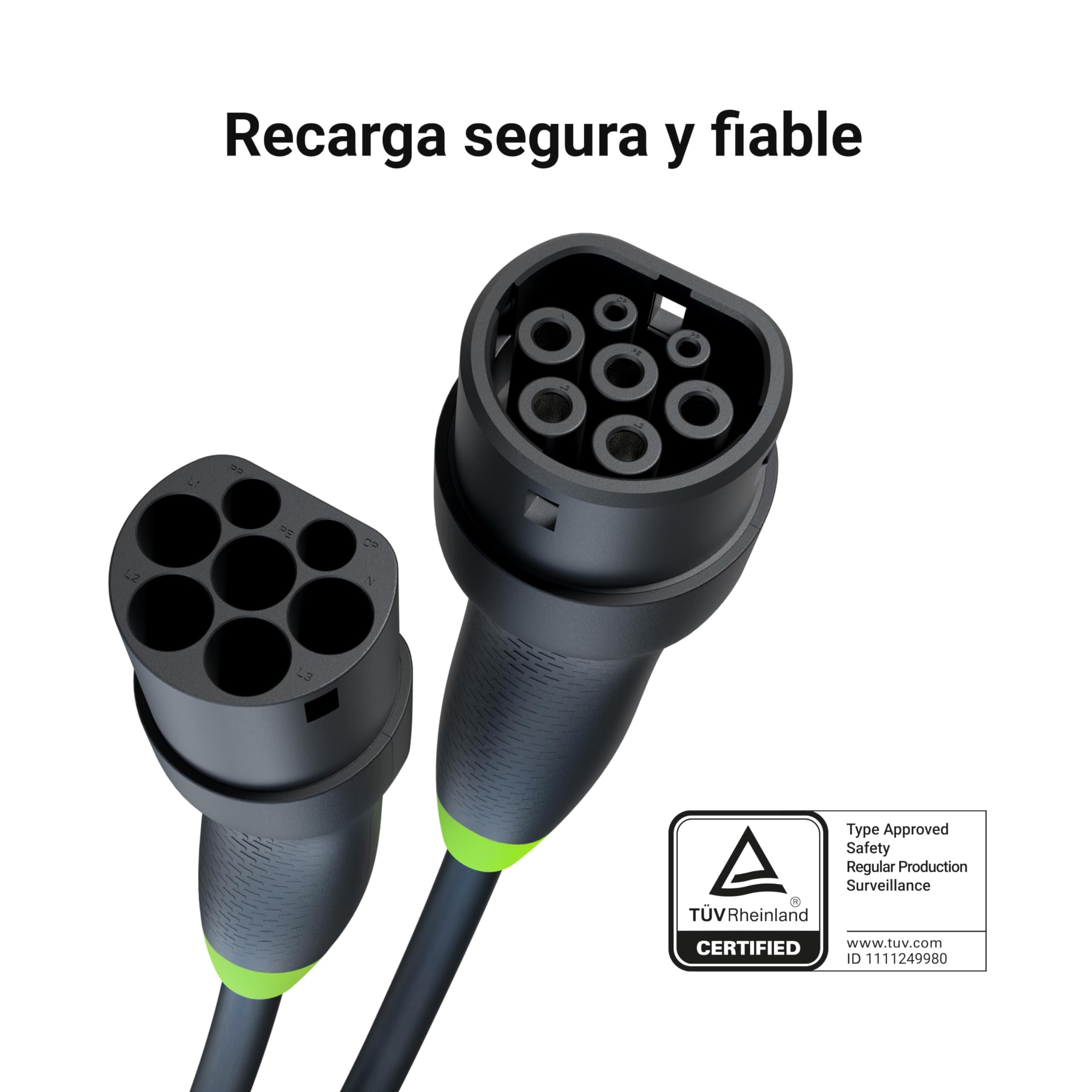 Green Cell GC-EVKABGC04 cable de carga para coche eléctrico 7 m