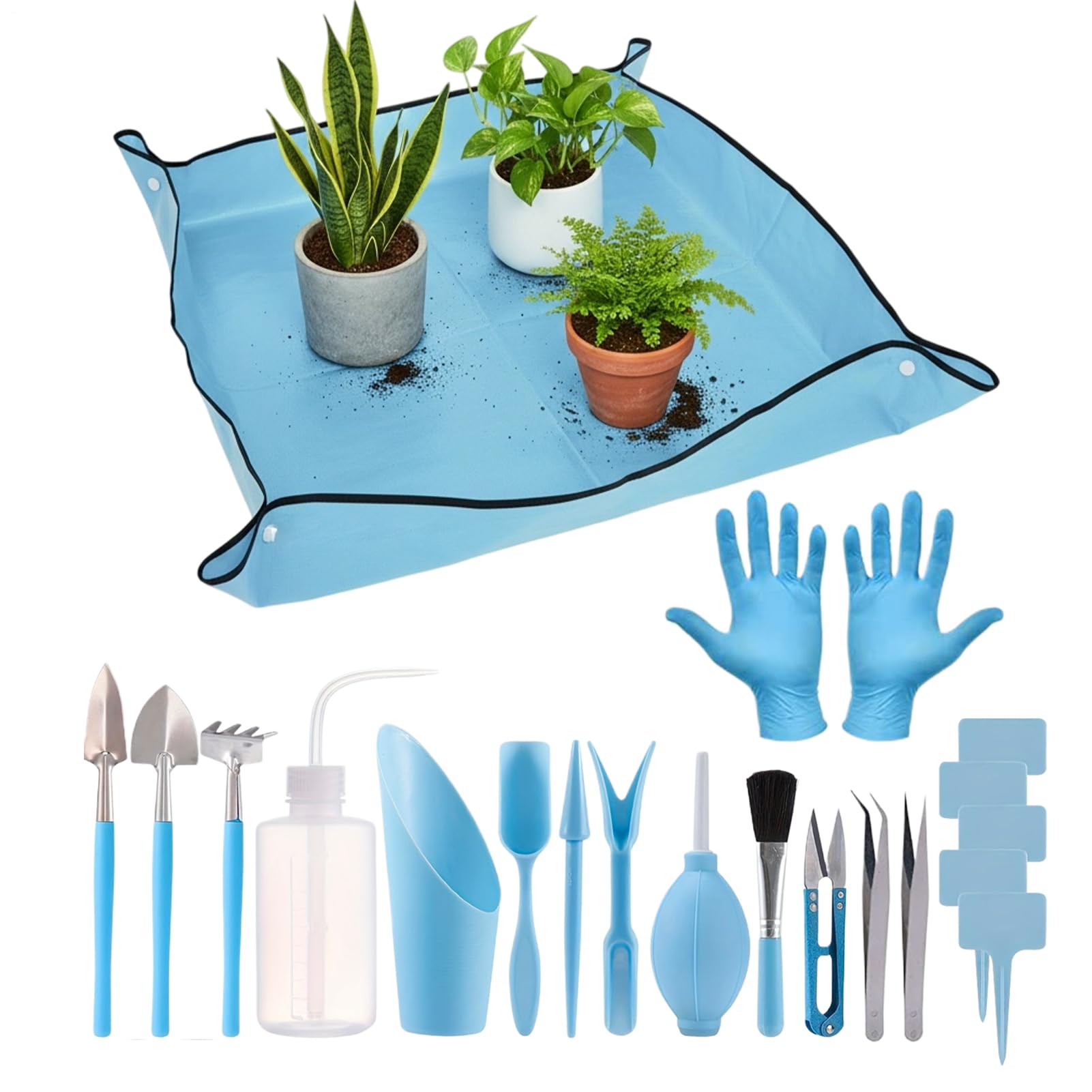 Kit de jardinage pour réussir le rempotage sans effort