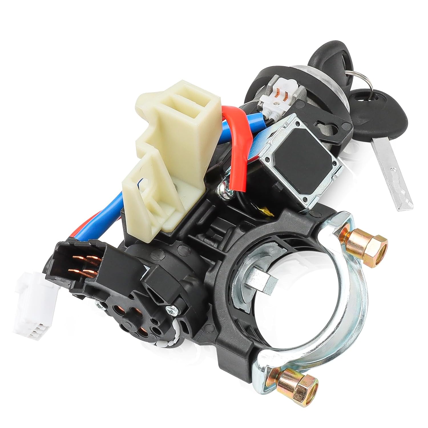 81900-D5B00 Ignition Lock Cylinder & Housing for 2016 2017 2018 2019 2020 Kia Optima Ignition Lock Switch Assembly with 2 Keys, Replaces 81905-D4120 81991-35240 Ignition Switch Kits