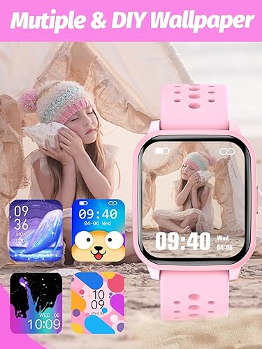 Miniatura 7 de Reloj inteligente para niños y niñas, reloj inteligente para niños, regalos para niños de 4 a 16 años con modo de sueño, 19 modos deportivos,