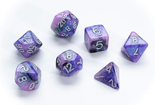 Miniatura 6 de Gate Keeper Games & Dice Gate Keeper Aether Dice: Eternity - Juego de dados de 7 piezas, juegos de Gate Keeper