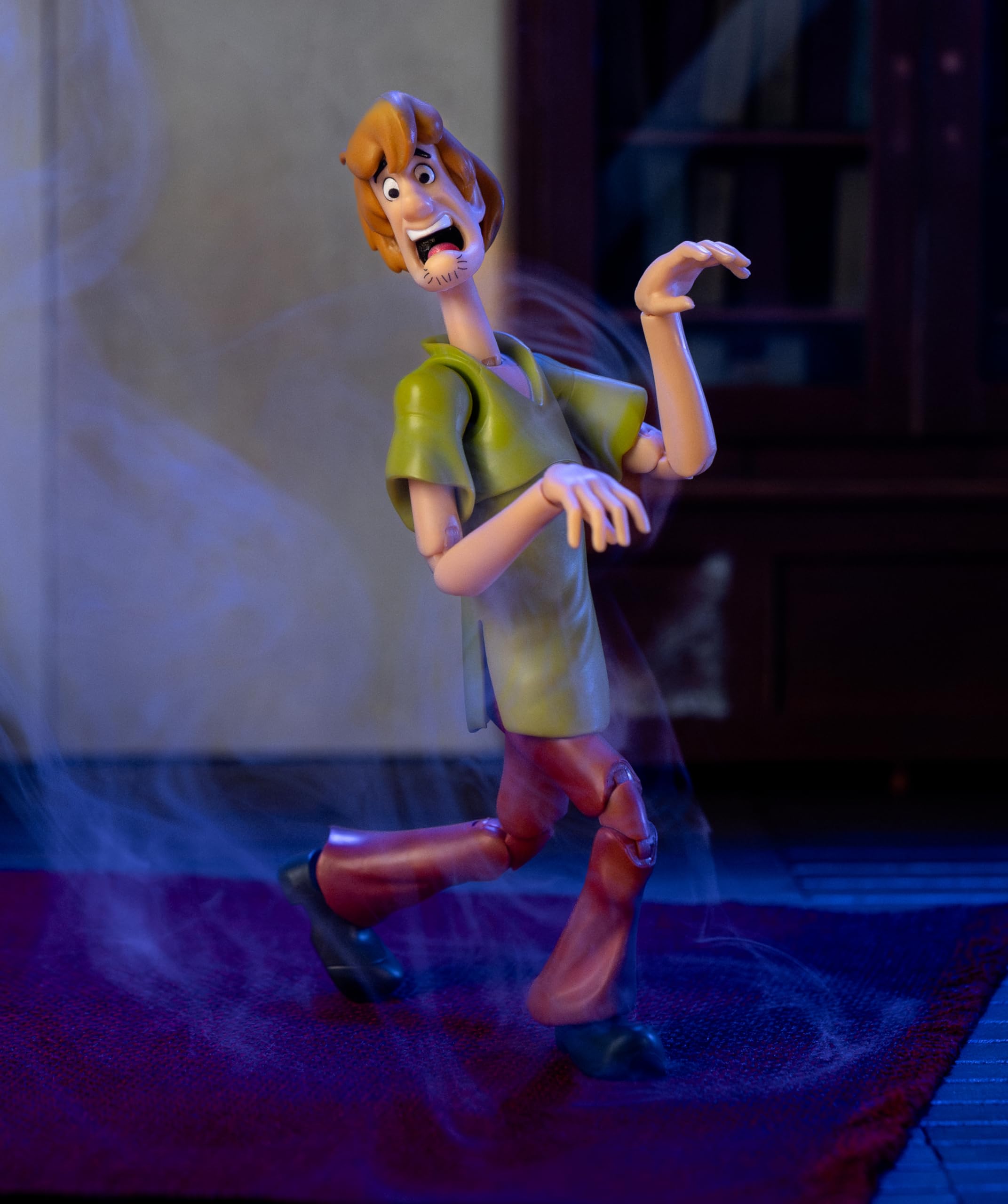 Jada Scooby-Doo! Wave 1 - Figura de acción Peluda - Juguetes de Escala 1:12-6 Pulgadas de Alto, Totalmente articulado, Embalaje de coleccionista