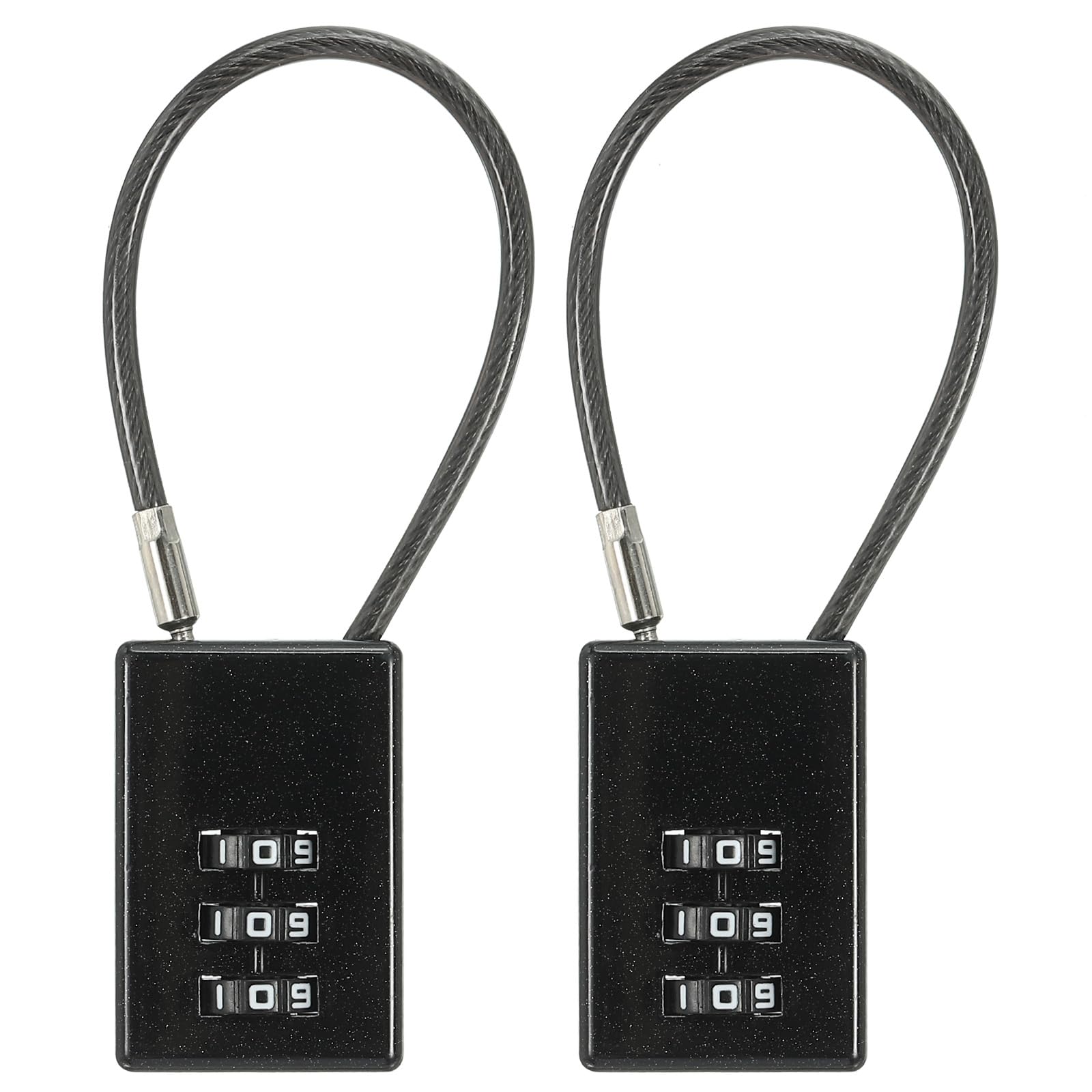 PATIKIL 2 Pack 3 Digit Combination Lock