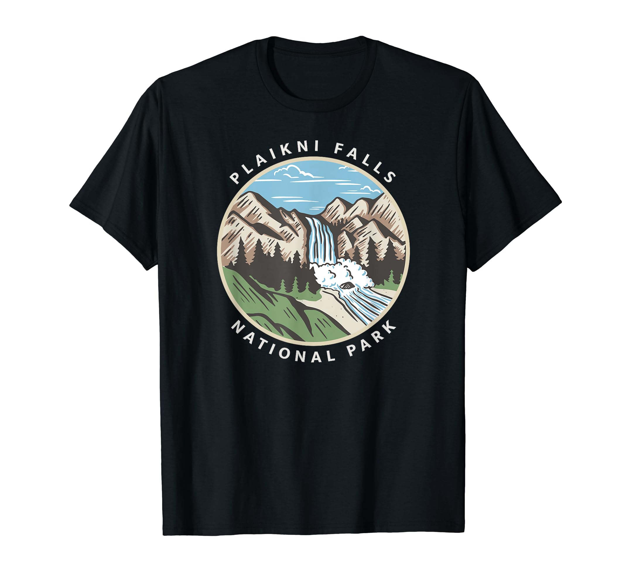 Oregon graphic design Or HCPlaikni Falls T-Shirt