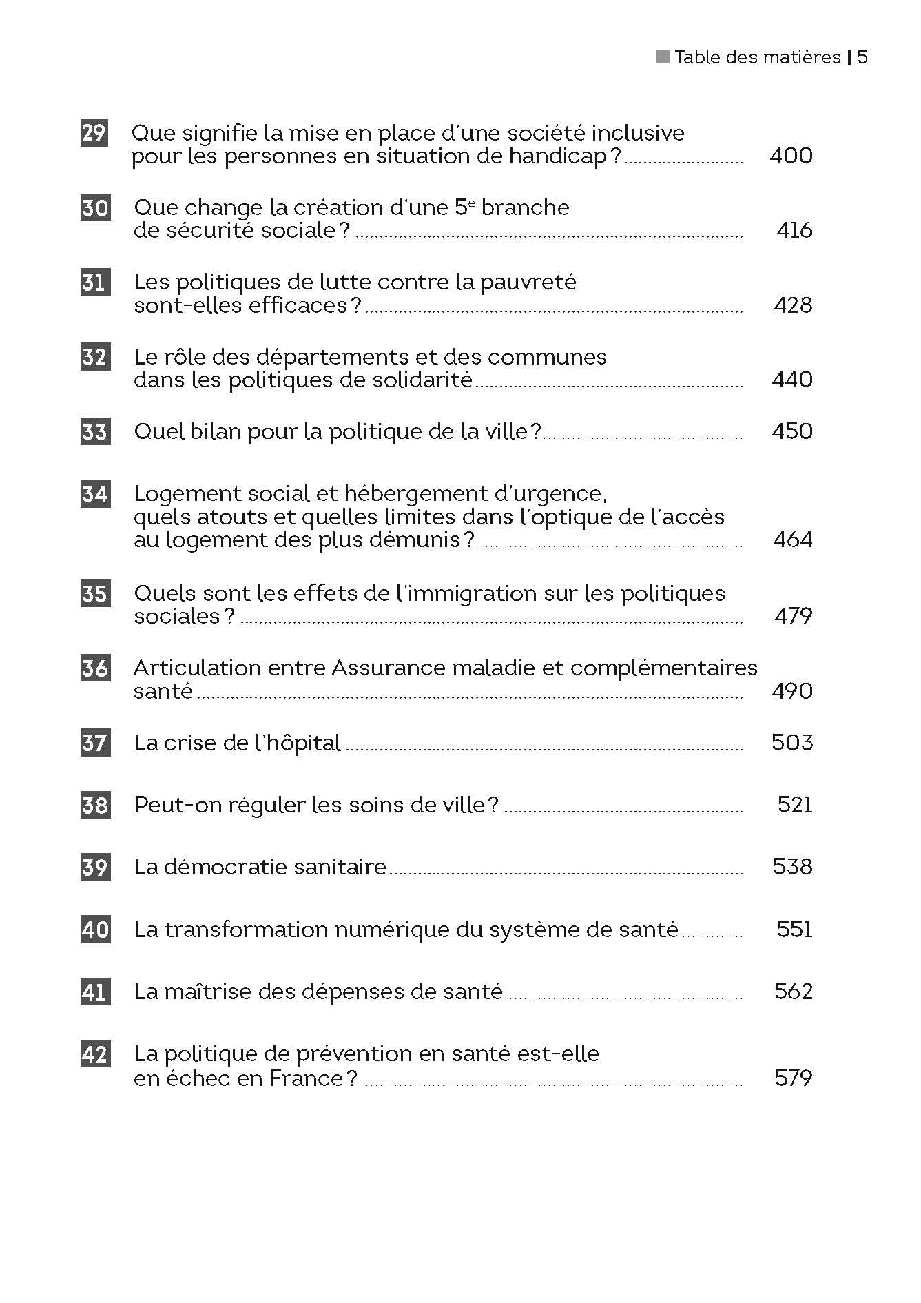 Questions sociales: INSP, IEP, EN3S, concours hospitaliers