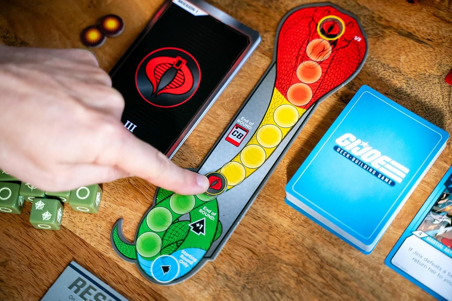 Renegade Game Studios G.I. Joe Deck-Building Game, 1-4 Players, Cooperative Strategy, Ages 14+