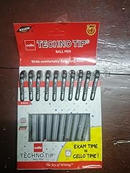Cello Maxriter Ball Pen | Pack of 10 | Blue Ball Pens | Lightweight ...
