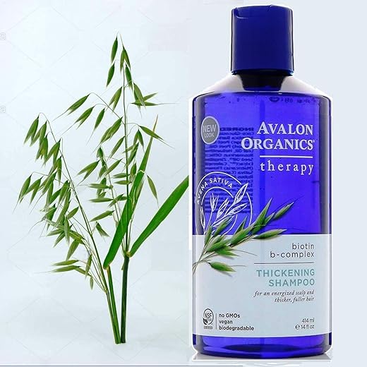 Avalon Organics Biotin B-Complex Thickening Shampoo