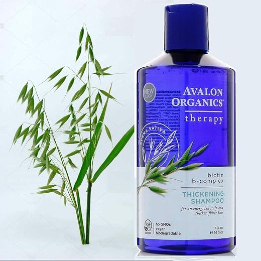 Avalon Organics Biotin B-Complex Therapy Thickening Shampoo