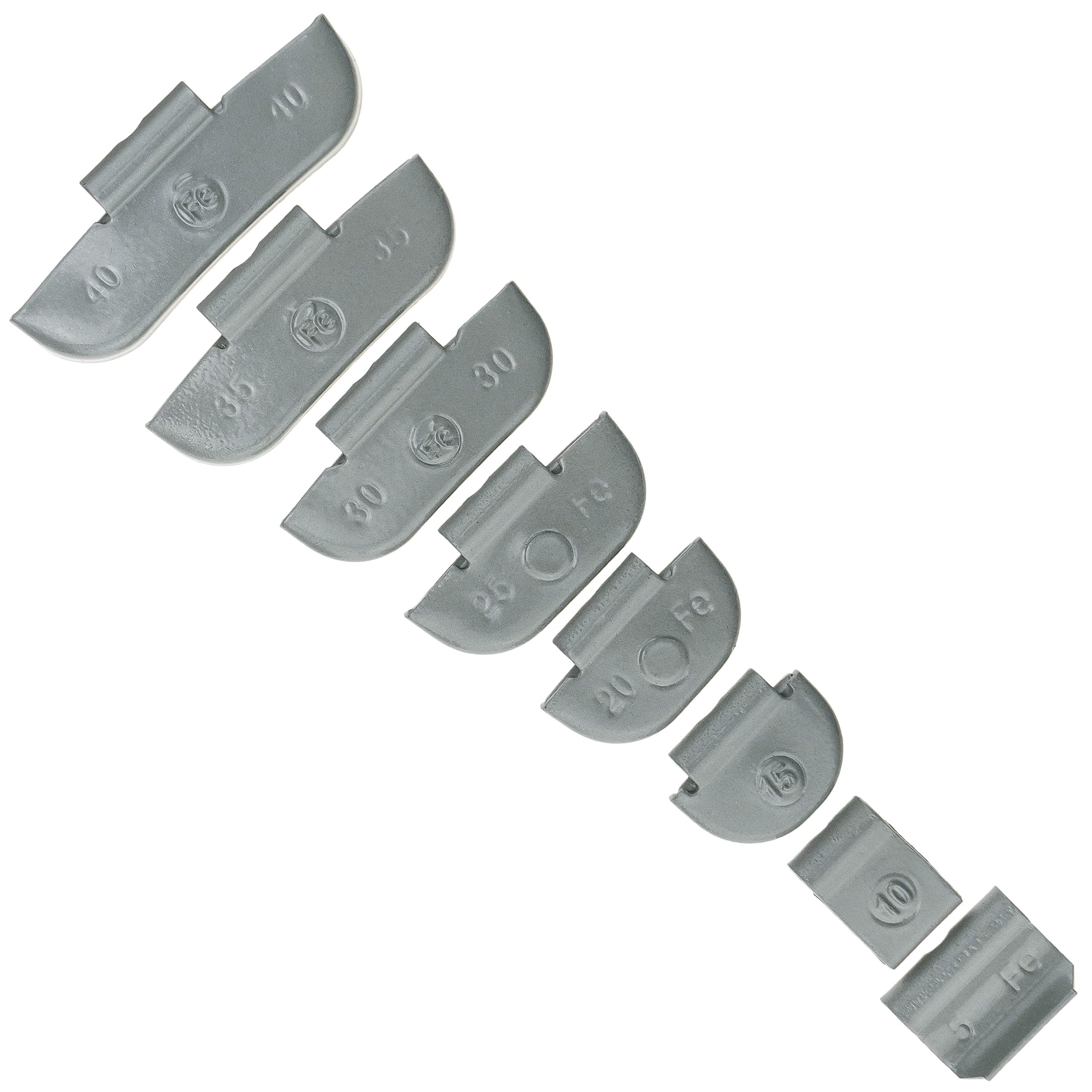Stix Schlaggewichte Stahlfelgen Set 5-40g FE/S Auswuchtgewichte 700 STK