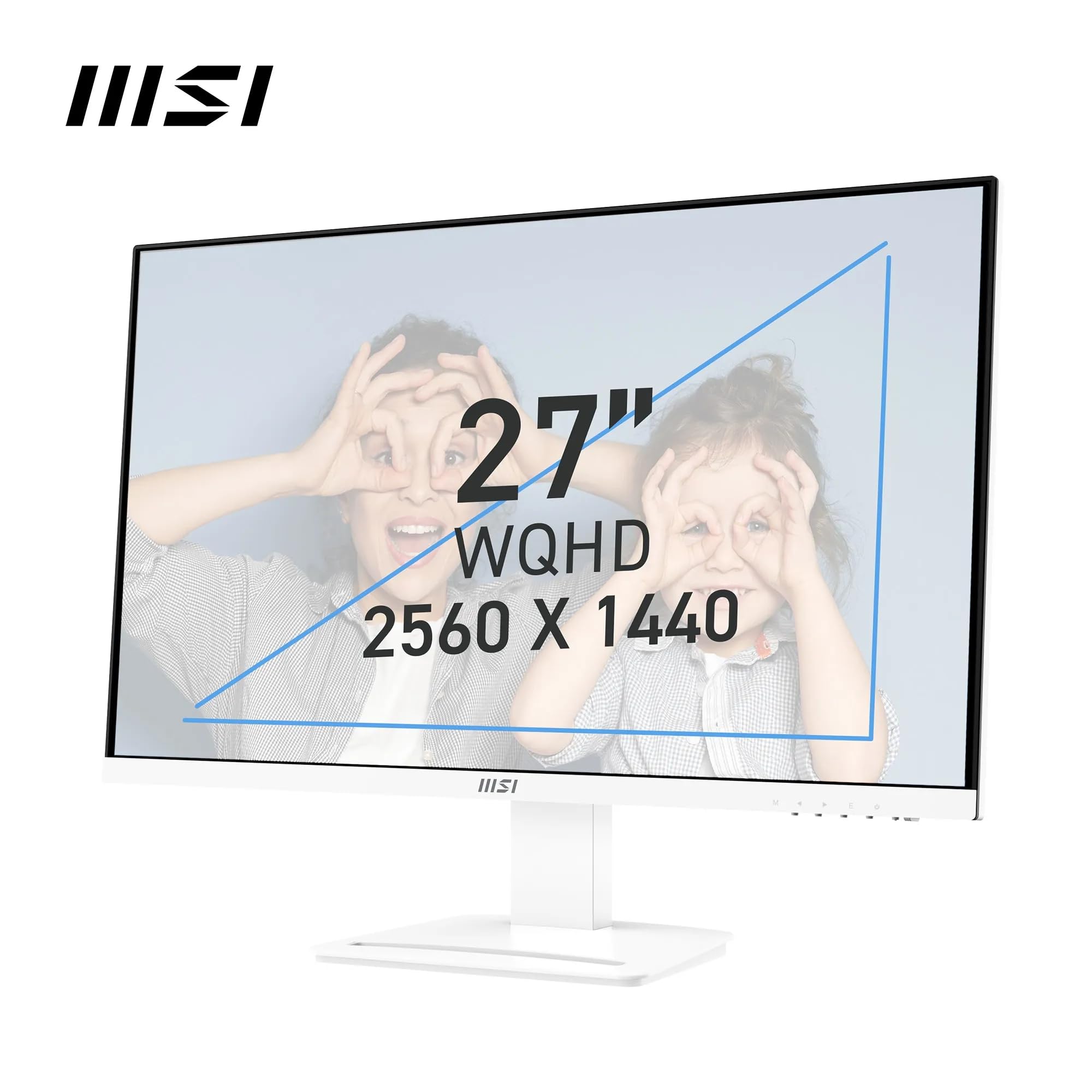 MSI PRO MP273QW E2 27 Inch WQHD Office Monitor - 2560 x 1440 IPS