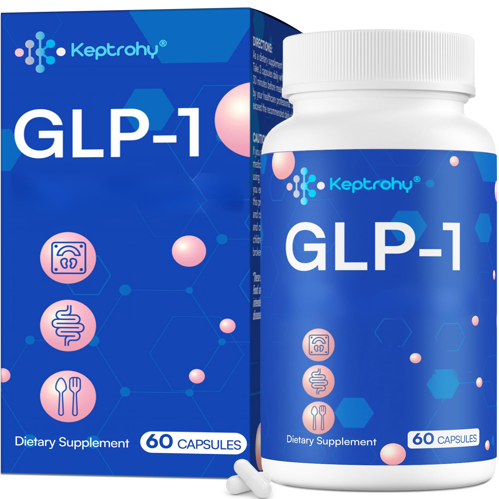 Amazon.com: Suplemento GLP-1 Pathway | Suplemento natural GLP-1 Pathway  para hombres y mujeres, tomar antes de las comidas