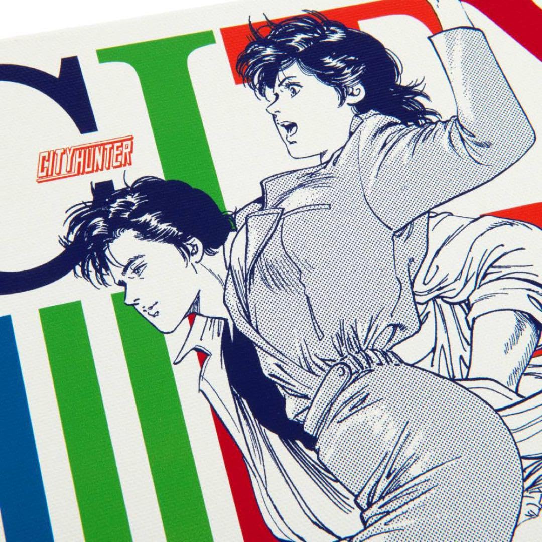CITY HUNTER 槇村香 冴羽獠 シティーハンター キャンパス パネル