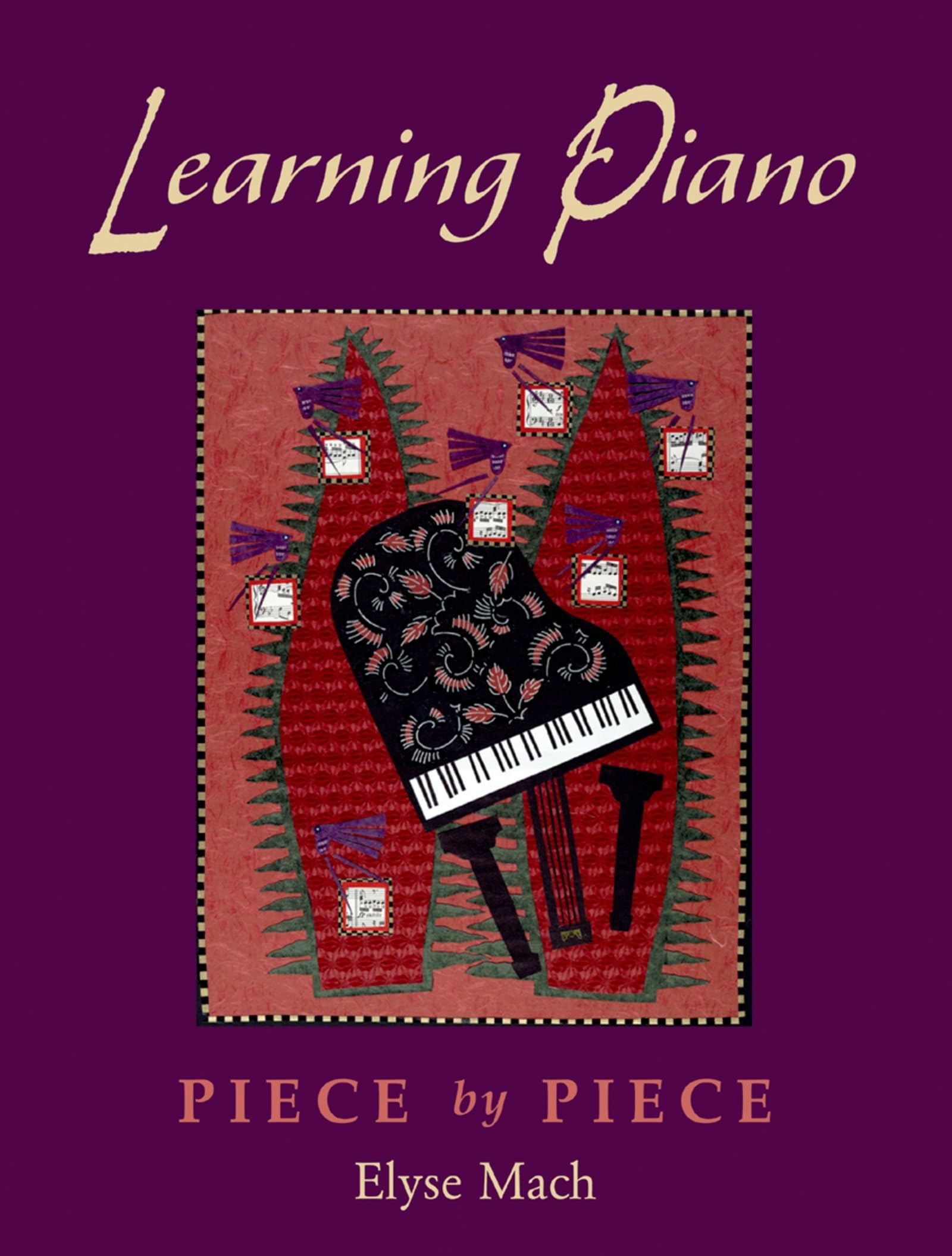 Learning Piano Piece by Piece livre de partition de piano pour débutants