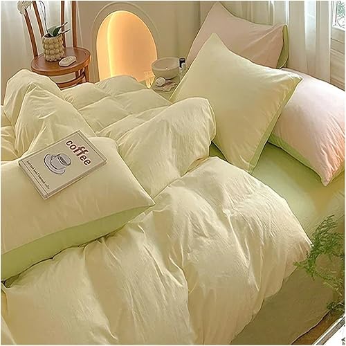 Miniatura 3 de QuKan Bed, Cotton Duvet Cover Set Double Bed Duvet Cover Set Duvet Cover Pillowcase Bedding Set Without Sheets